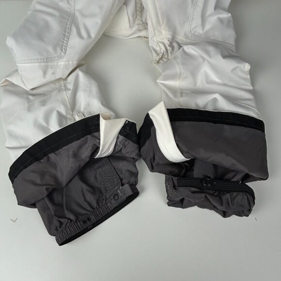 Burton Vida DryRide Pants Womens S White Snowboard Slim Fit Waterproof Vented - Picture 8 of 16